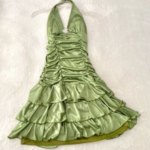 OXOXO Green Cocktail Dress, size Large
